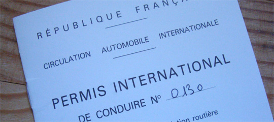 permis conduire international