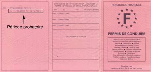 permis probatoire